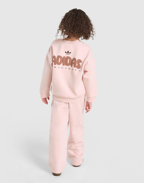 Girls' Bubble Crew Tracksuit Children