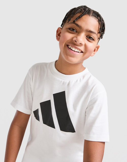 Badge Of Sport Large Logo T-Shirt/Short Set Junior