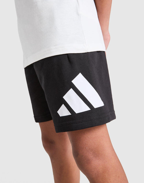 Badge Of Sport Large Logo T-Shirt/Short Set Junior