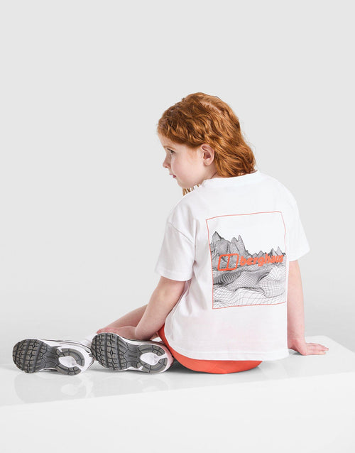 Girls' Full Box Logo T-Shirt/Shorts Set Children