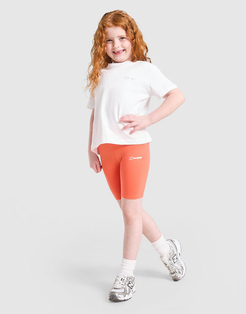 Girls' Full Box Logo T-Shirt/Shorts Set Children