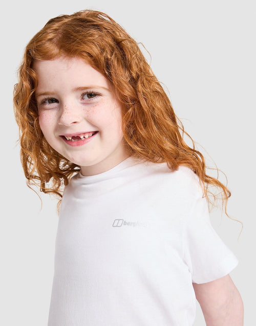 Girls' Full Box Logo T-Shirt/Shorts Set Children