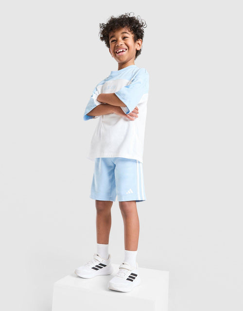 Linear T-Shirt/Shorts Set Children