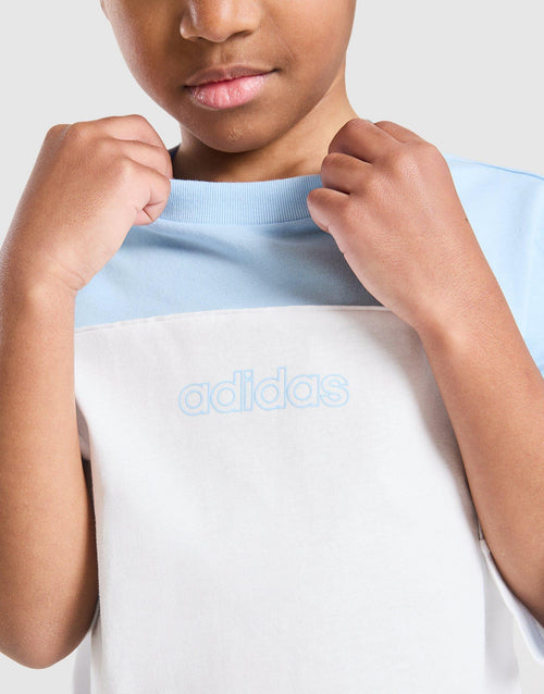 Linear T-Shirt/Shorts Set Children