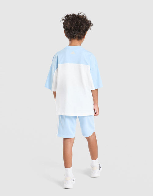 Linear T-Shirt/Shorts Set Children