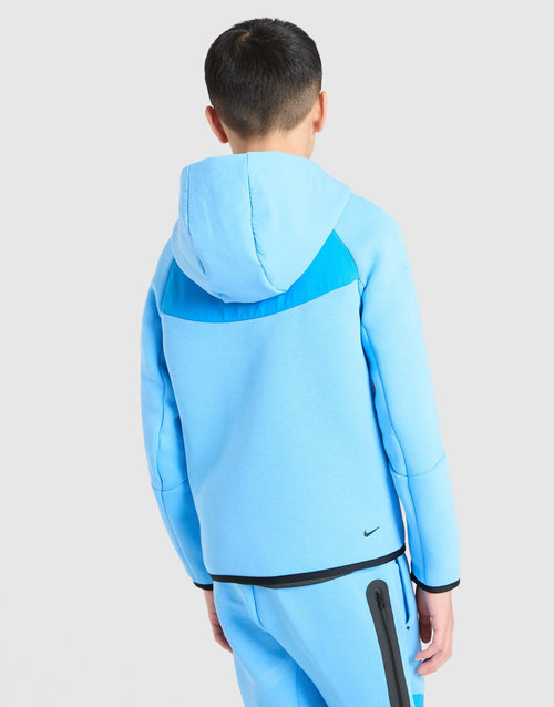 Tech Mix Full Zip Hoodie Junior