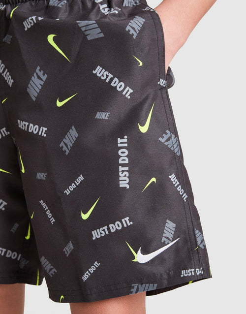 All Over Print Swim Shorts Junior