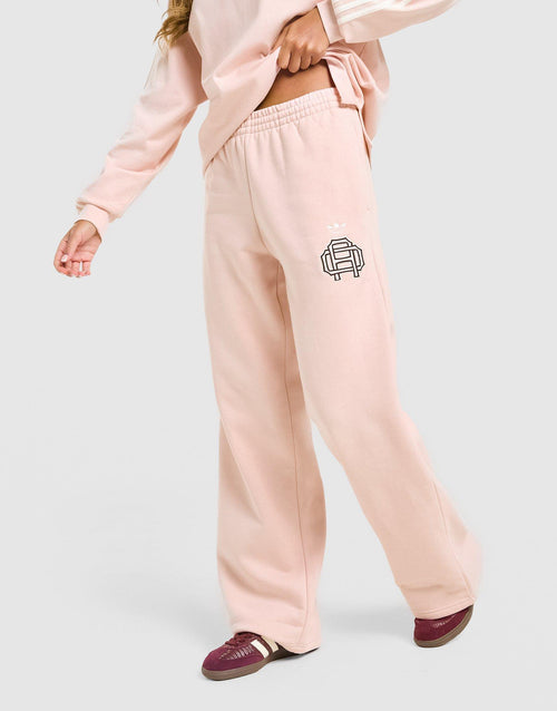 Emblem Wide Leg Joggers