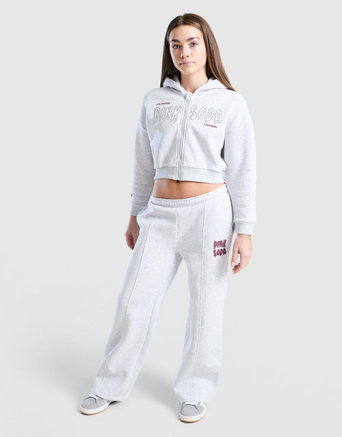 Girls' Sage Crop Full Zip Hoodie Junior