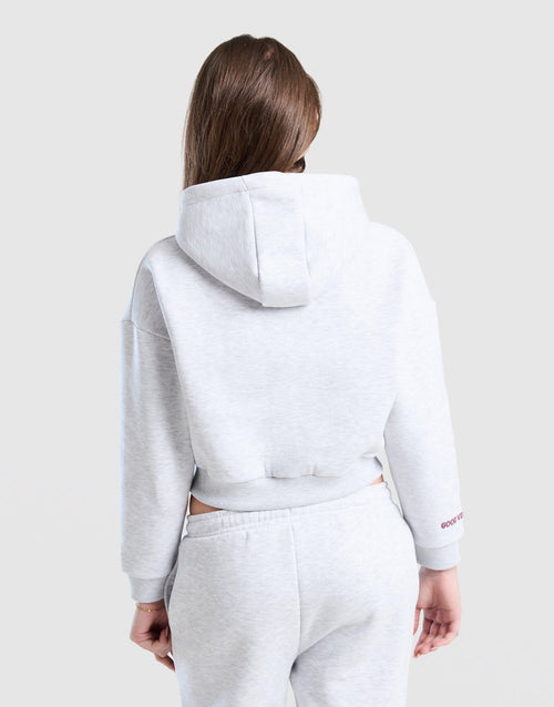 Girls' Sage Crop Full Zip Hoodie Junior