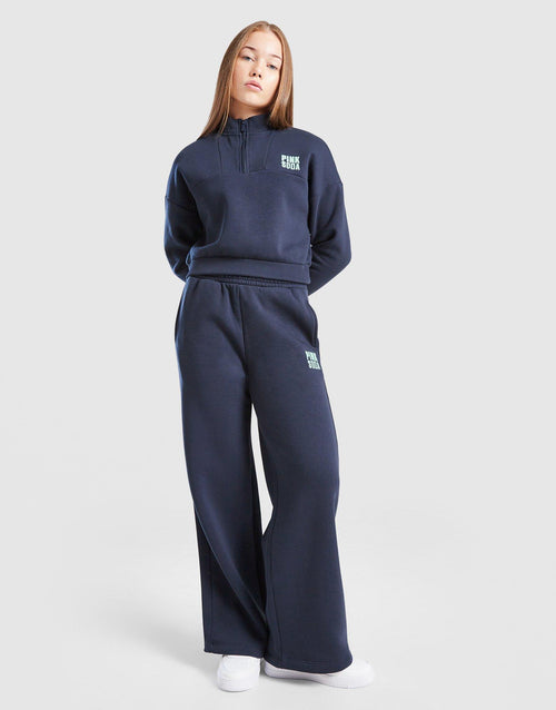 Girls' Lila Crop 1/4 Zip Top Junior