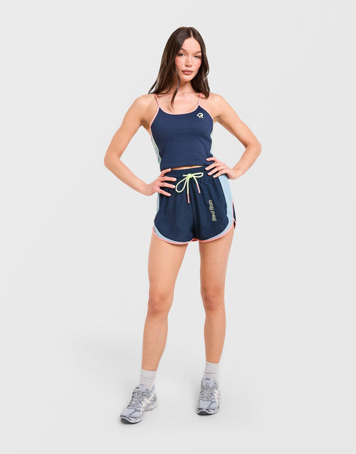 Azure Colourblock Running Shorts