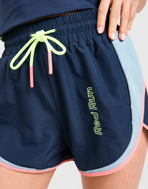 Azure Colourblock Running Shorts