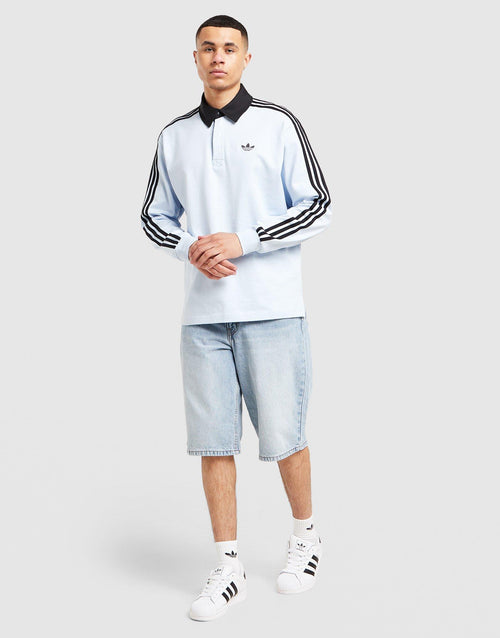 3-Stripes Rugby Polo