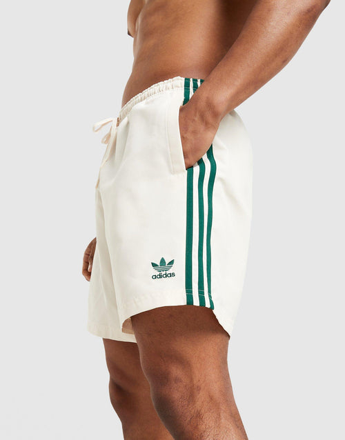 3-Stripes 8" Swim Shorts