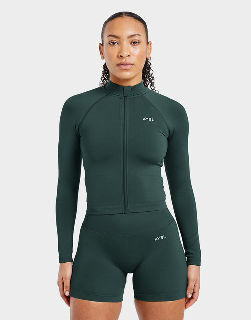 Adapt Seamless Full Zip Top
