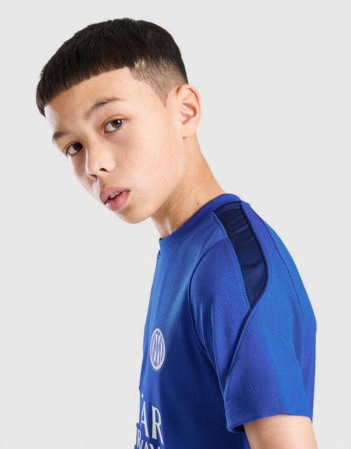 Inter Milan Strike Shirt Junior