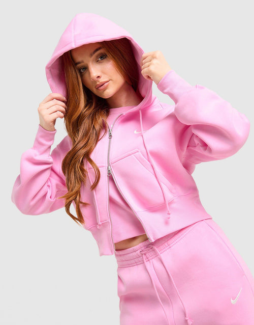 Phoenix Crop Full Zip Hoodie