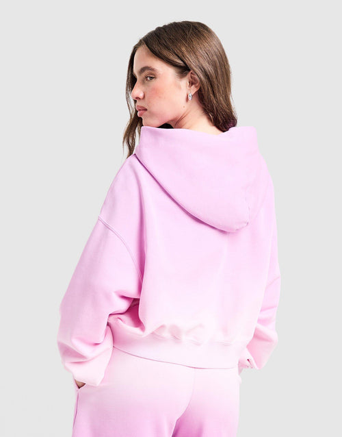 Phoenix Dip Dye Cropped Hoodie