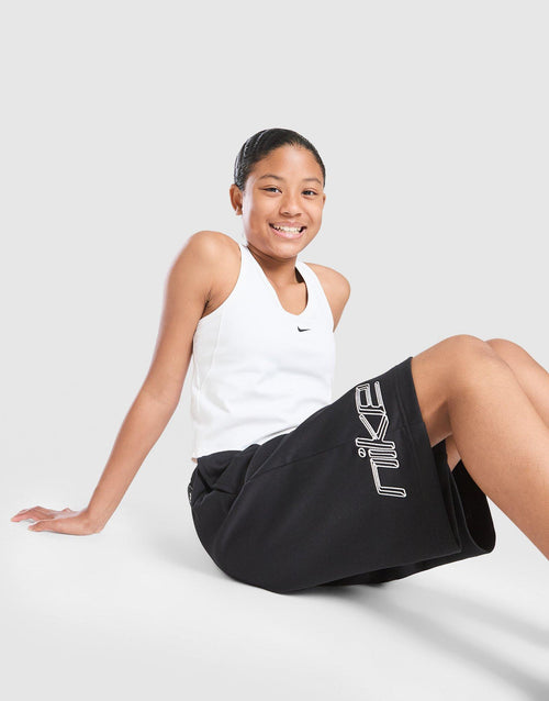 Girls' Baggy Fleece Shorts Junior