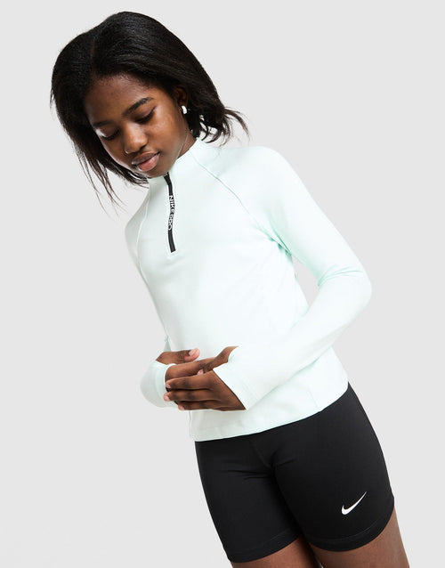 Girl's Pro Dri-FIT 1/2 Zip Top Junior's