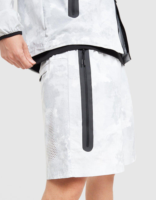 Tech Woven Camo Shorts