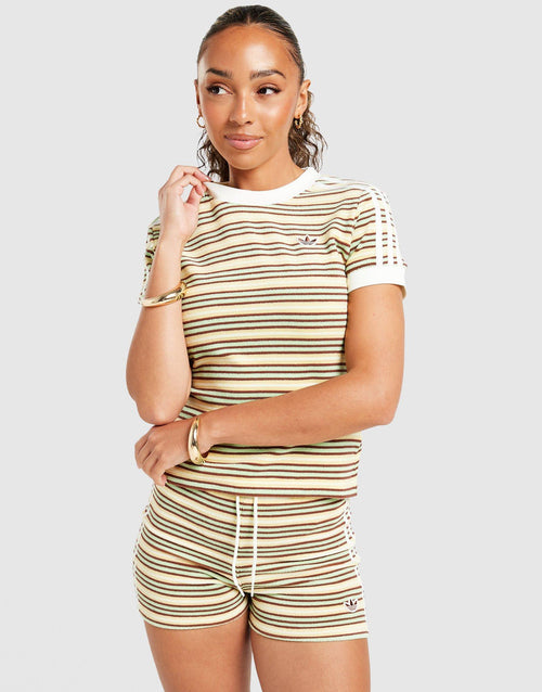 Towel Stripe Slim T-Shirt