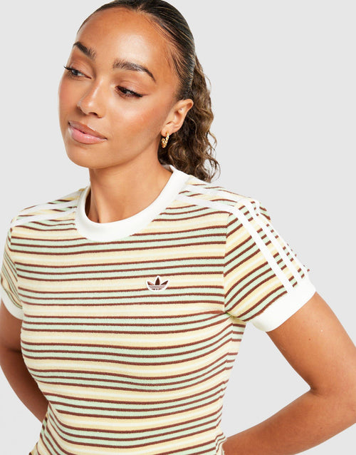 Towel Stripe Slim T-Shirt
