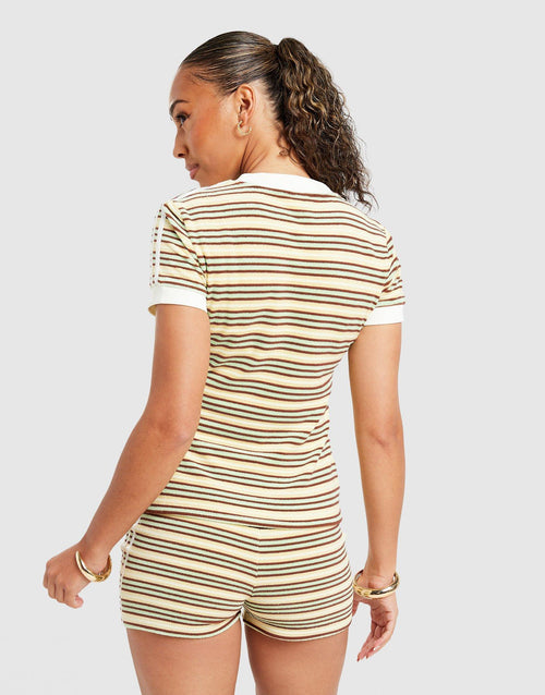 Towel Stripe Slim T-Shirt
