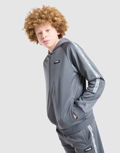 Fade Poly Hooded Tracksuit Junior