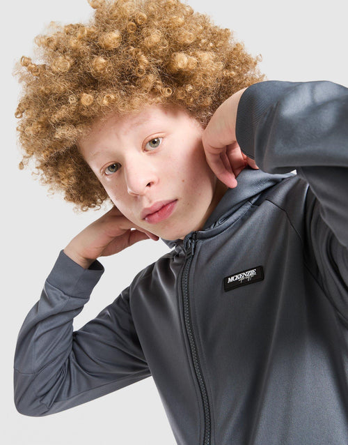 Fade Poly Hooded Tracksuit Junior