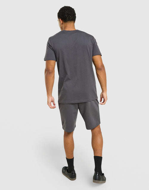 Casson Fleece T-Shirt/Shorts Set