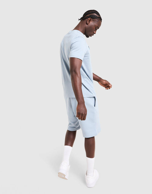 Casson Fleece T-Shirt/Shorts Set