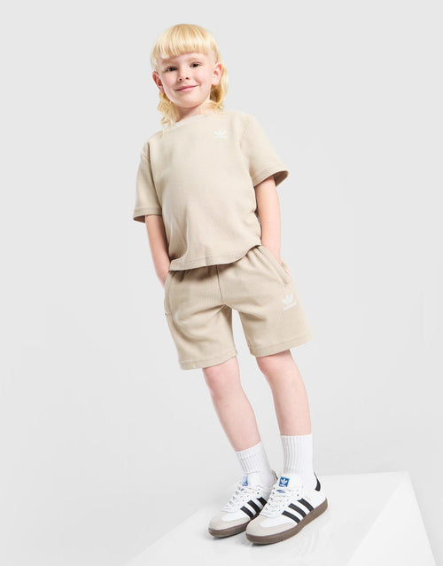 Waffle T-Shirt/Shorts Set Children