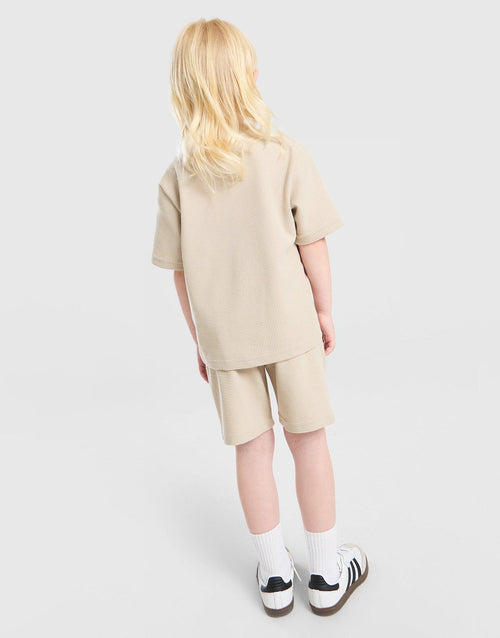 Waffle T-Shirt/Shorts Set Children