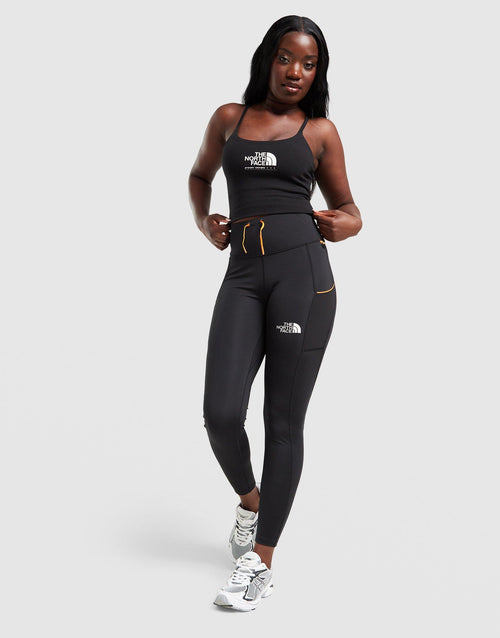 Grid Pocket Leggings