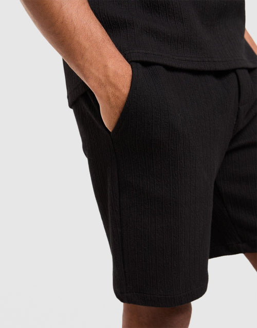 Textured Shorts