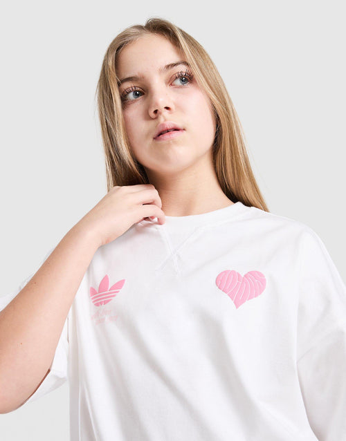 Girls' Repeat Heart T-Shirt Junior