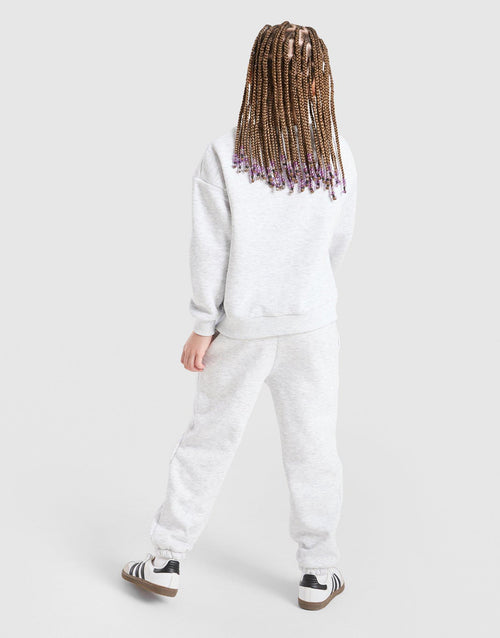 Girls' Fade Crew/Joggers Tracksuit Children