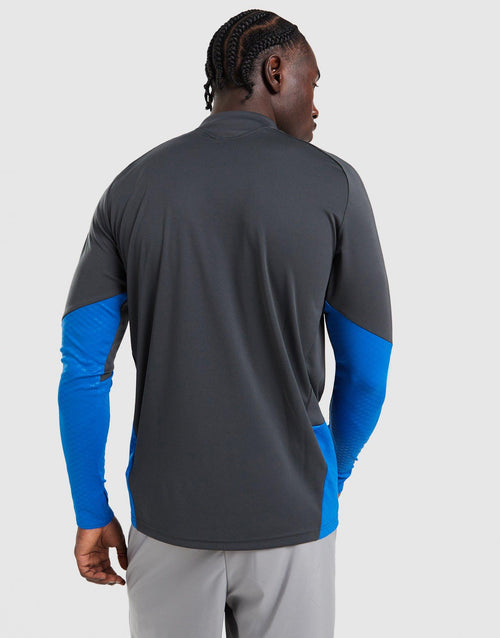 Leeds United FC Tiro 26 Training 1/4 Zip Top