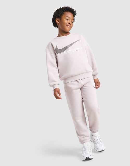 Swoosh Fleece Tracksuit Children