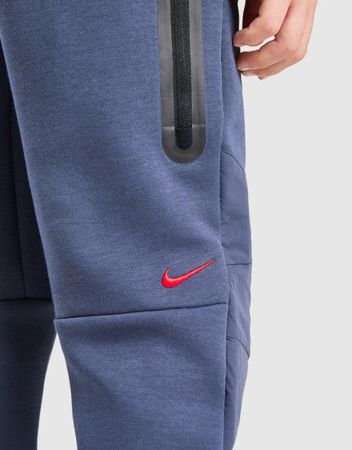 Tech Fleece Mix Fabric Tracksuit Children