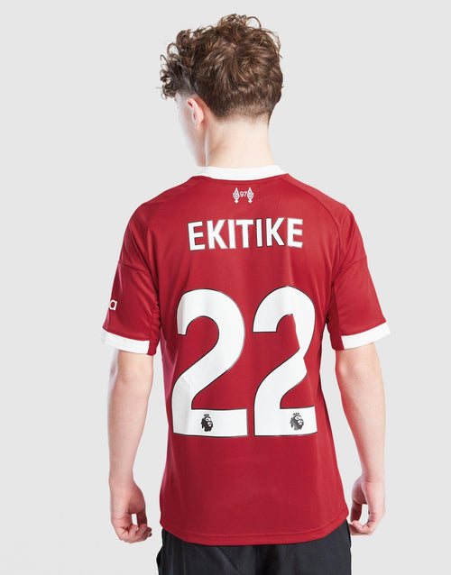 Liverpool FC 2025/26 Ekitike #22 Home Shirt Junior