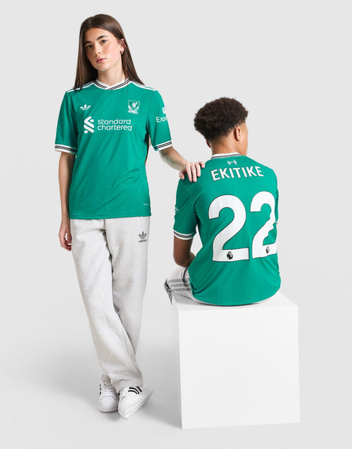 Liverpool FC 25/26 Ekitike #22 Third Shirt Junior
