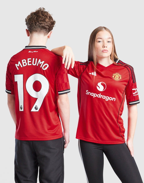 Manchester United 25/26 Mbeumo #19 Home Shirt JNR