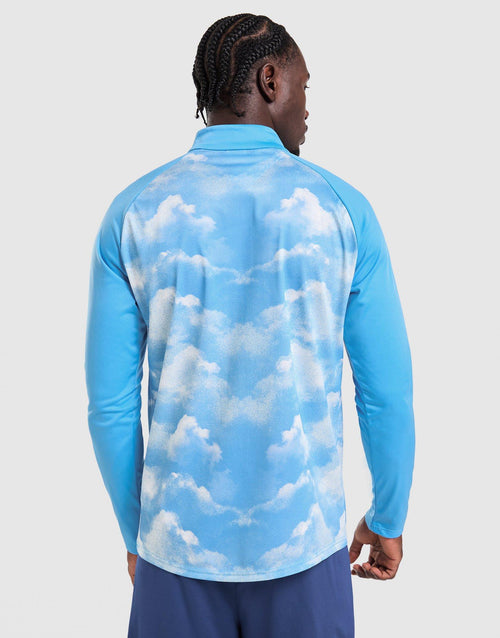 Manchester City FC Warm Up 1/4 Zip Top