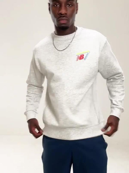 Tri Logo Crew Sweatshirt