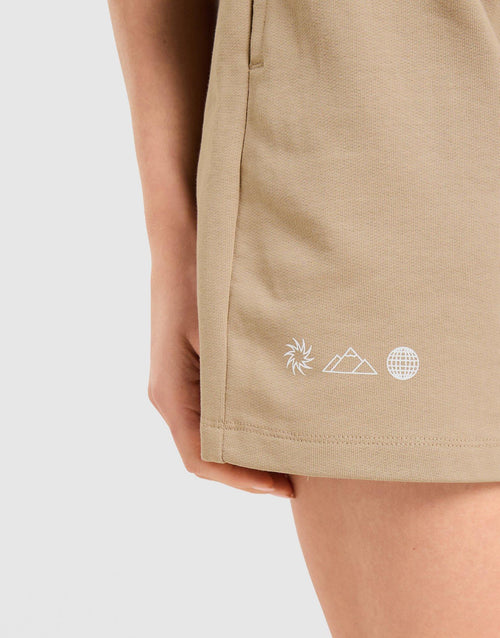 Wave Multi Logo Shorts