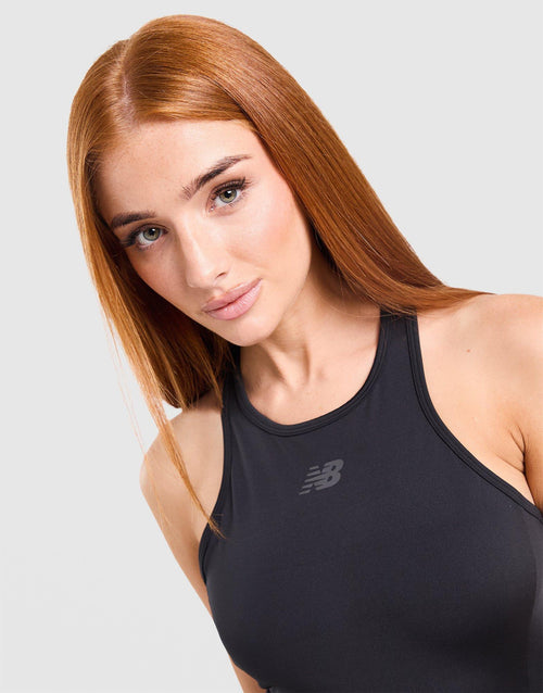 Running Fitted Crop Tank Top