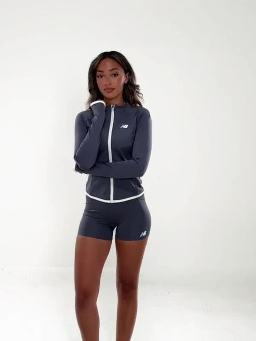 Accelerate Binding Full Zip Jacket